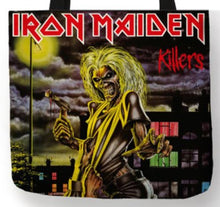 Load image into Gallery viewer, new iron maiden killers canvas tote bags image is printed on both sides women unisex music men killers apparel handbags
