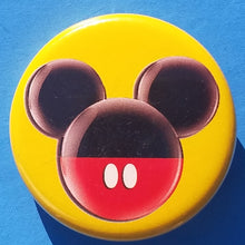 Load image into Gallery viewer, new mickey minnie button set of 6 fashion buttons are 1.25 inches in size Set Includes Mickey Minnie Hearts Flowers Mickey Minnie Hugging Mickey Minnie Kissing Mickey Mouse Looking Over Mickeys Backside Minnie Mouse movie cartoon collection disney pinback
