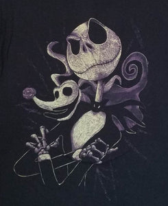 new jack zero from nightmare before christmas unisex silkscreen t-shirt available from small-3xl women unisex movie apparel adult men jack skeillington