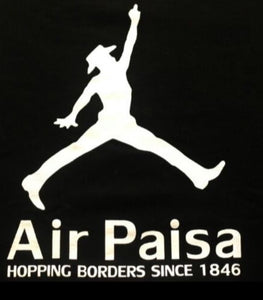 New Air Paisa Hopping Boarders Since 1846 Men's Silkscreen T-Shirt. Available From Small-2XL parody mexican style funny apparel